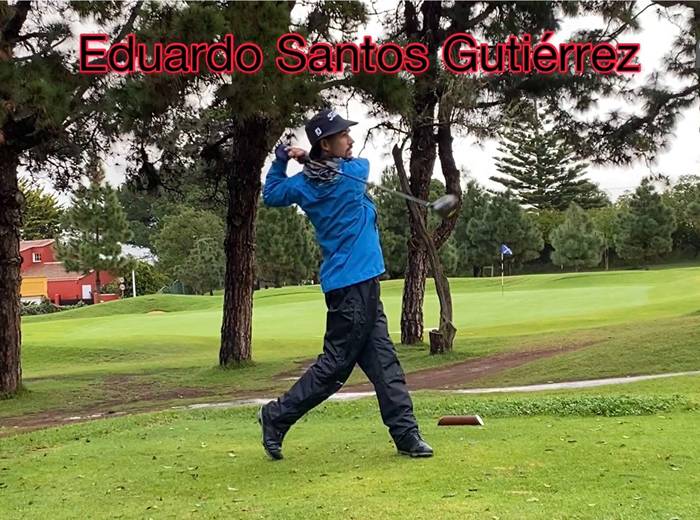 Eduardo Santos Gutiérrez en Scratch, Rafael Pérez Carrillo en 1ª y Alberto González Gálvez en 2ª vencedores de la tercera prueba del Circuito de Caballeros del Real Club de Golf de Tenerife.