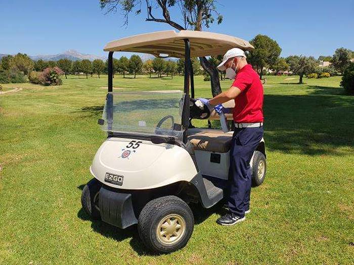 La RFEG modifica el Protocolo de Apertura del Deporte del Golf en el uso de buggies.