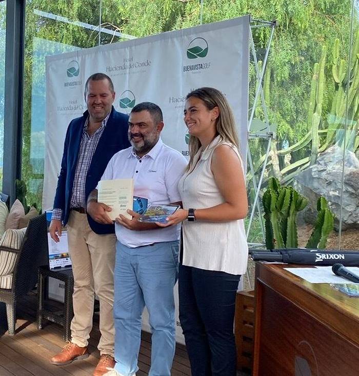 Ángel González Rodríguez con -3 de campo brutas, vencedor absoluto del XIX Torneo Aniversario de Buenavista Golf.