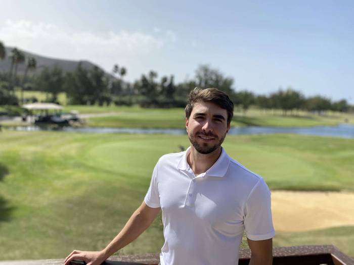 “Ya soy jugador del Pro Spain Team, lo que me permitirá jugar 9 pruebas del Challenge Tour”, Álvaro Hernández Cabezuela.