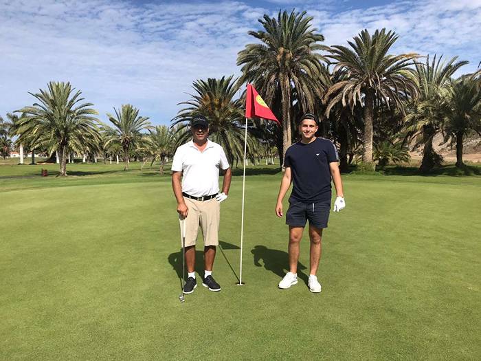 LAS PAREJAS FORMADAS POR ISAAC MORENO – MARC RODRÍGUEZ Y ANGELES MESEGUER - VALERIA CERNUSCHI GANADORES SCRATCH Y HÁNDICAP EN MASPALOMAS
