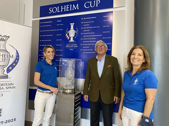 El Trofeo de la Solheim Cup inicia su viaje