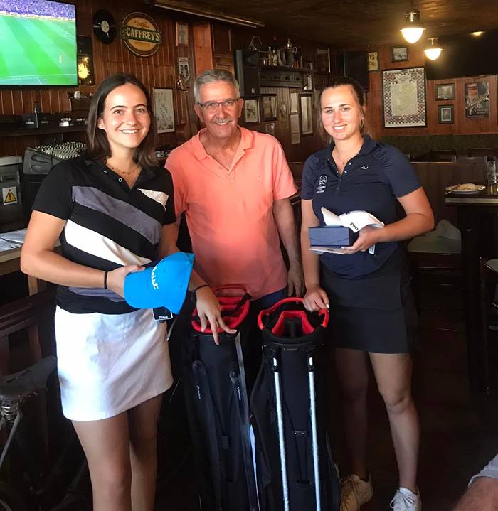 Victoria de la pareja Alicia Fajardo y Bárbara Rodríguez en Maspalomas.