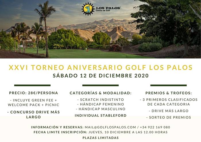 XXVI Torneo Aniversario Golf Los Palos.
