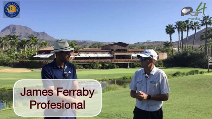 Entrevista a James Ferraby, profesional de Golf Las Américas.