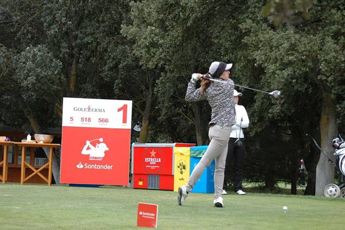 Segunda Jornada Santander Golf Tour LETAS Burgos. Mireia Prat a un golpe de la líder.
