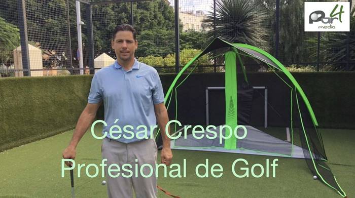 Golf y tenis unidos en el Club de Tenis Tenerife de la mano del profesional César Crespo.