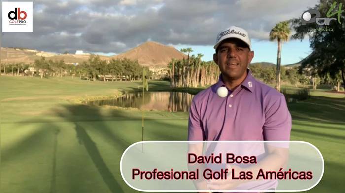 David Bosa, pro de Golf Las Américas, nos da un consejo de alineación con el putt.
