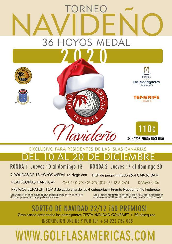 Torneo Navideño en Golf Las Américas.