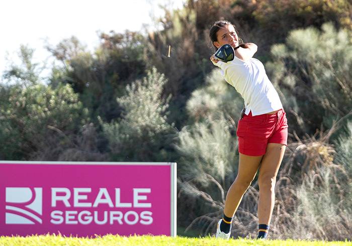 Cayetana Fernández líder en  el Andalucía Costa del Sol Open de España