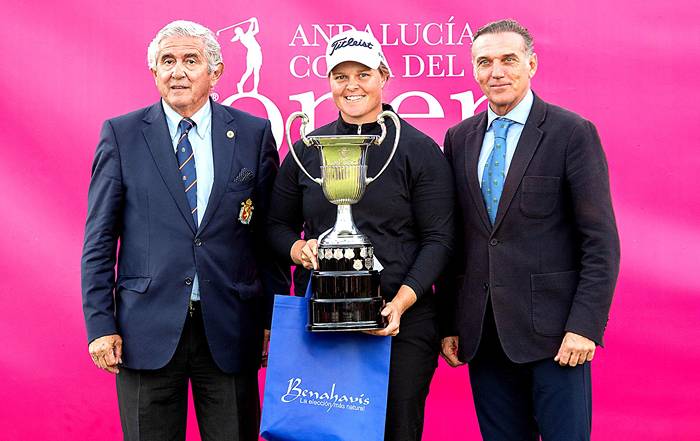 Caroline Hedwall gana el Andalucía Costa del Sol Open de España 2022 en un extenuante desempate