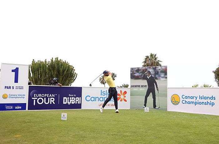 Adri Arnaus, líder en solitario del Canary Islands Championship