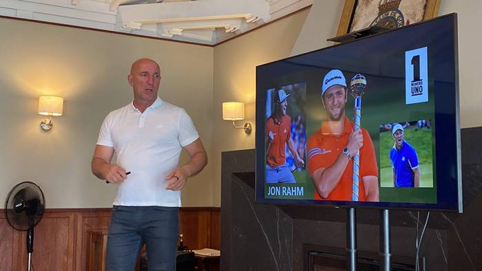 “Estoy con Jon Rahm desde que era un chaval y aún no sé dónde está su techo golfístico”. Joseba del Carmen. Coach deportivo.