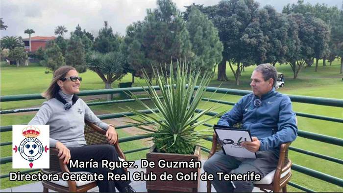 Entrevista a Mª Rodríguez de Guzmán, Directora Gerente del Real Club de Golf de Tenerife. Parte 1.