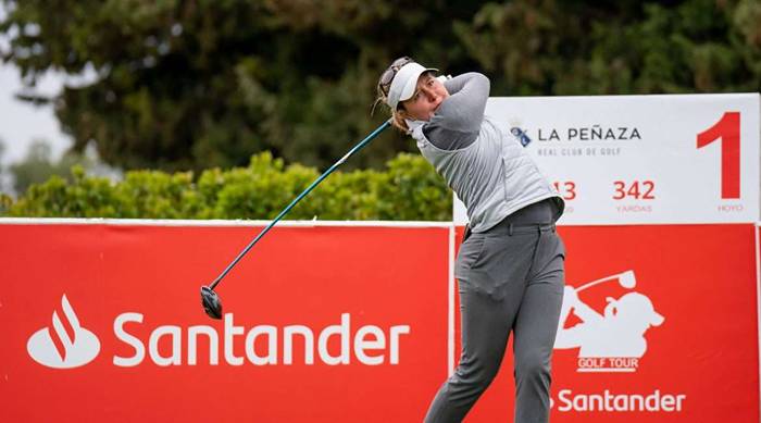Camilla Hedberg lídera el 1º Torneo del Santander Golf Tour