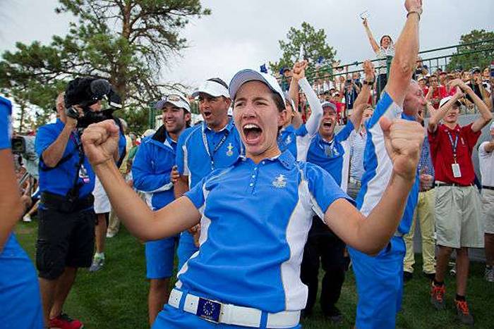 Carlota Ciganda, clasificada para la Solheim Cup 2021