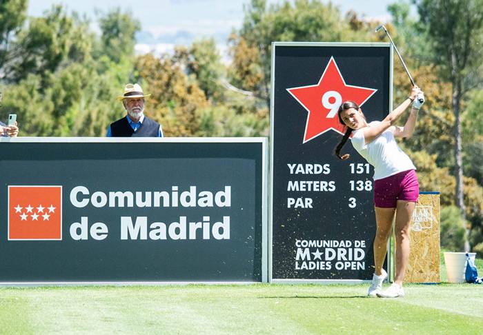 Gran primera jornada de Carmen Alonso y Cayetana Fernández revolucionan el Comunidad de Madrid Ladies Open