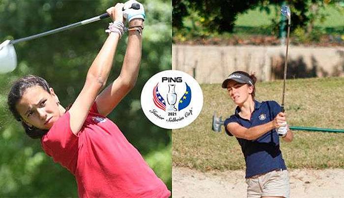 Cayetana Fernández y Andrea Revuelta, elegidas para el equipo europeo de la PING Junior Solheim Cup 2021