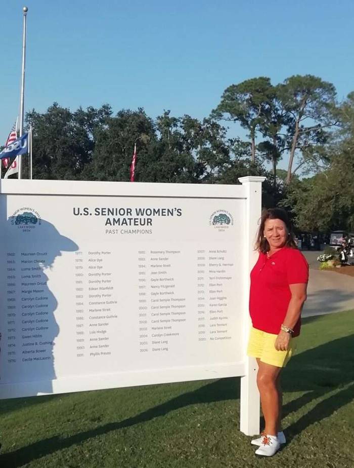 María Castillo pasa el corte en el U.S. Senior Women’s Amateur en Alabama y cae en 1/64 de final ante Shelly Stouffer por 2/1