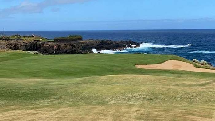 EDUARDO MARTÍN MARTÍN y MARÍA VELAZQUEZ MORALES vencedores del Torneo Fed. Canaria de Golf en Buenavista Golf.