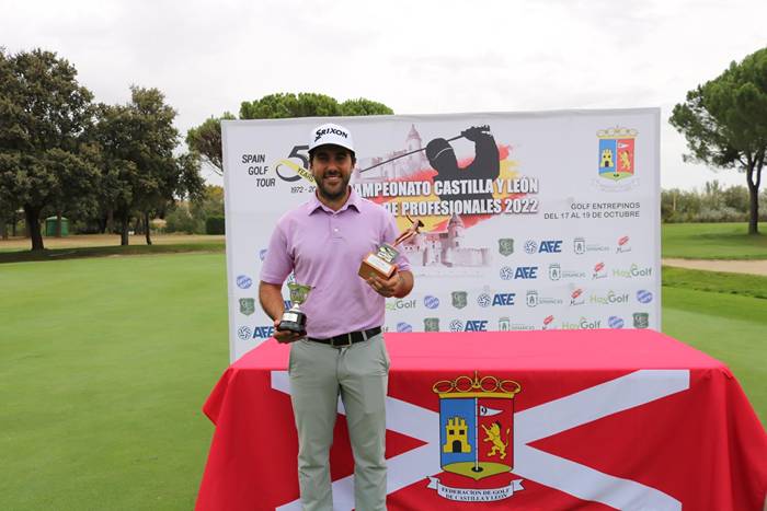 Dani Berná ganador en el Campeonato de Castilla y León de Profesionales PGAe