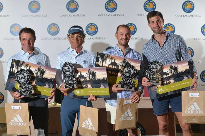 Javier Toll, Guillermo Moreno, Álvaro Bañares y Rafael Díez vencedores del espectacular I Las Américas Invitational con un resultado de -15