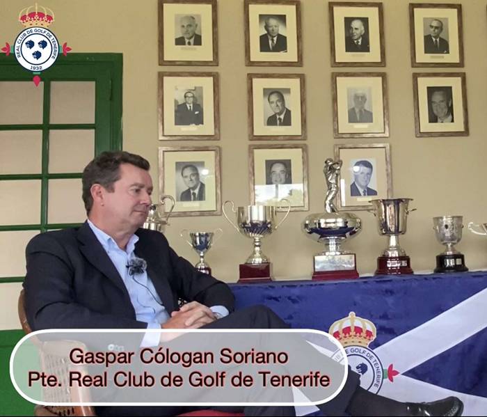 Pasado, presente y futuro del Real Club de Golf de Tenerife. Entrevista a su Presidente Gaspar Cólogan.