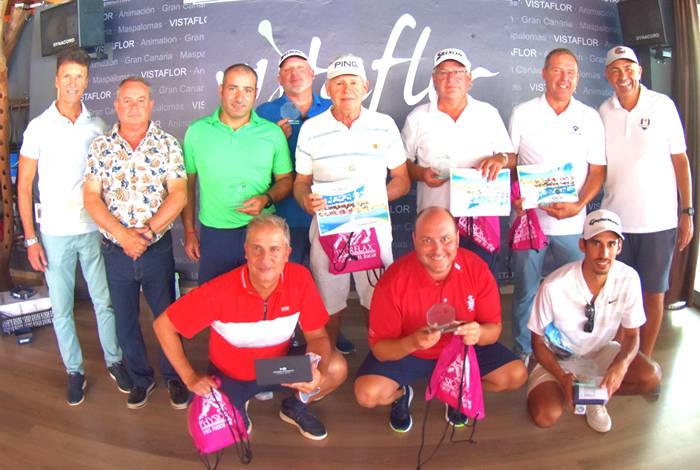 Miguel Sarmiento, ganador Scratch del VI Torneo Bungalows VistaFlor-Club de Golf El Faro 