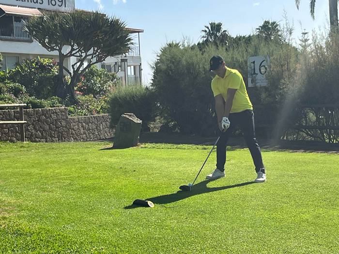 José Antonio Sintes líder en solitario en la Copa de Andalucía Masculina.