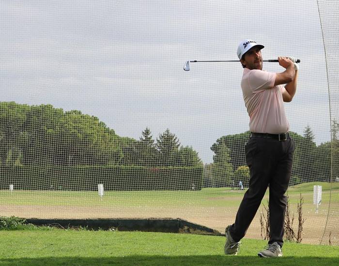 Dani Berná colider en el II Cto de Castilla y León PGA en Simancas