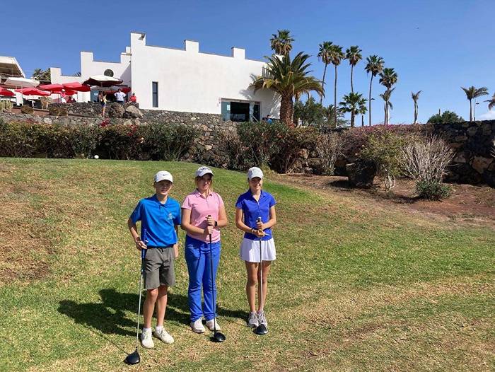 Lanzarote Golf acogió la III Prueba puntuable para el Ranking juvenil de isla.