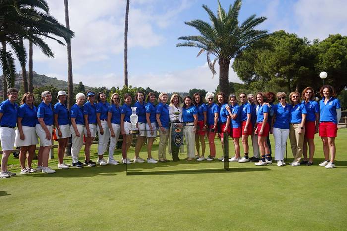 III MATCH INTERNACIONAL VICTORY CUP las Seniors españolas se imponen en el Real Club de Golf de Las Palmas