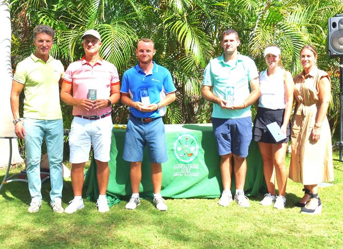 La gran final del XXIV Circuito Maspalomas Golf Cup premió a los mejores