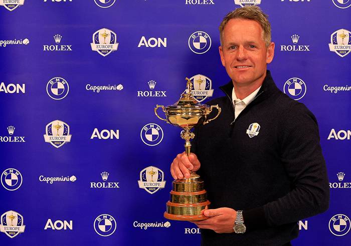 Luke Donald nombrado Capitán europeo de la Ryder Cup