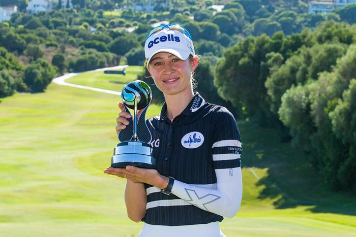 Nelly Korda gana el Aramco Team Series de Sotogrande tras el colapso de su hermana Jessica. La española Ana Peláez segunda.