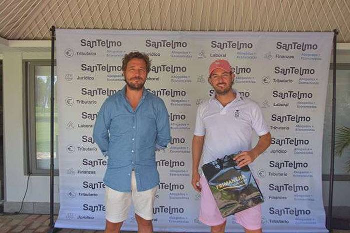 Óscar Sánchez, ganador scratch del  III Torneo Frimancha Canarias - San Telmo Abogados + Economistas