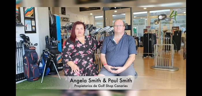 Entrevista a Angela y Paul Smith. Propietarios de Golf Shop Canaries