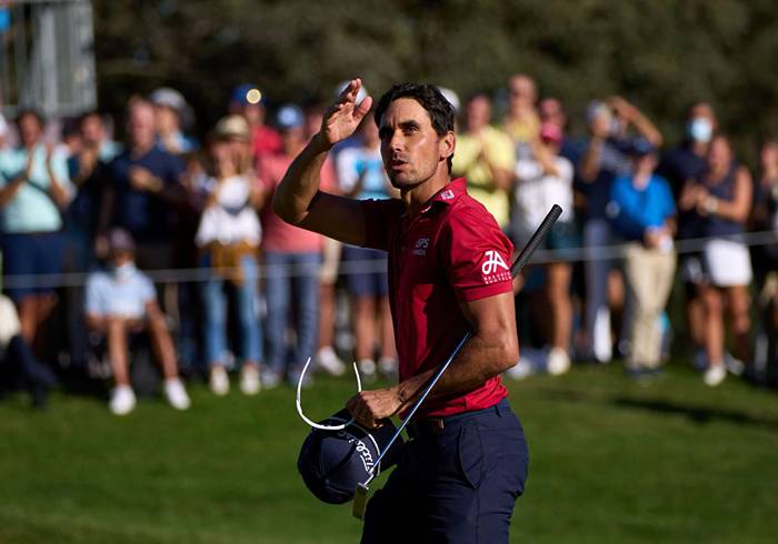 Rafa Cabrera Bello llama a la puerta del victoria en el ACCIONA OPEN DE ESPAÑA PRESENTED BY MADRID