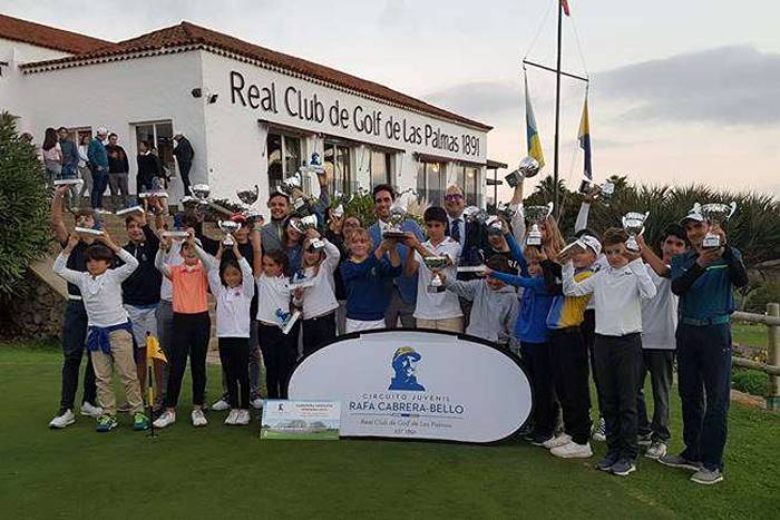 Rafa Cabrera Bello puso el broche de oro a su Circuito Juvenil en el Real Club de Golf Las Palmas
