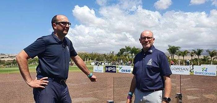 Entrevista a Salvador Cuyás Morales durante el Gran Canaria Lopesan Open