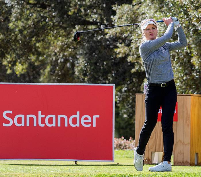 Sara Kouskova líder en Lerma a base de Birdies