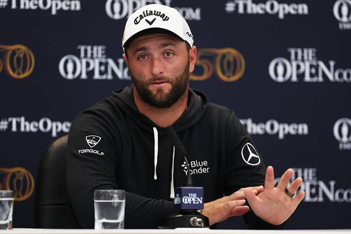 Declaraciones de Jon Rahm en la previa del Open Británico