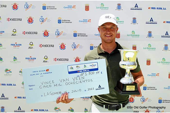 Vince Van Veen logra su primera victoria en el Fred.Olsen Alps de La Gomera 2022.