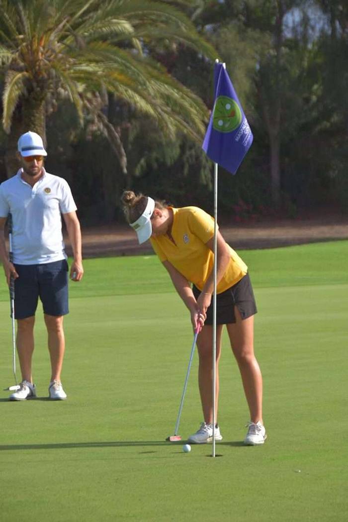 VICTORIA ABSOLUTA DE  ALICIA FAJARDO EN EL XXII CIRCUITO CANARIAS – MASPALOMAS GOLF 2020 / GRAN FINAL FRIMANCHA CANARIAS  CUP