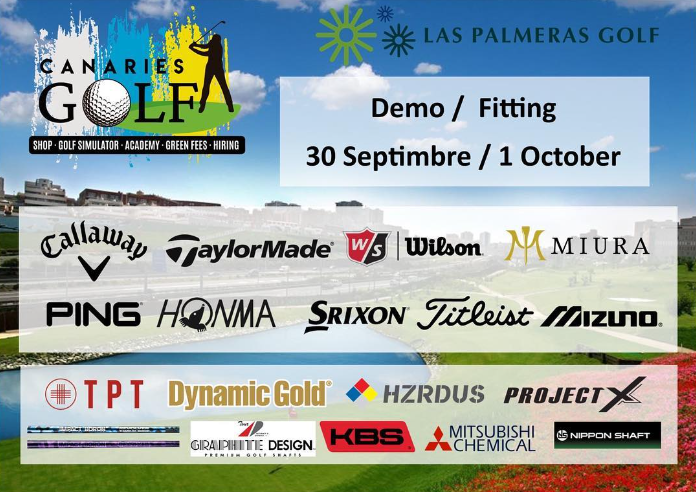 Canaries Golf organiza su habitual Fitting en Las Palmeras Golf.