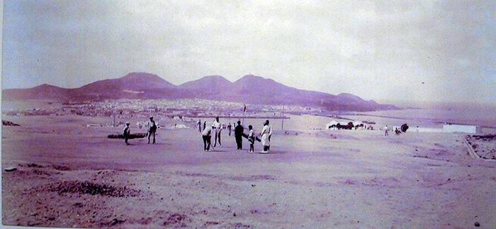 La Copa Pagan (1906) en su recta final