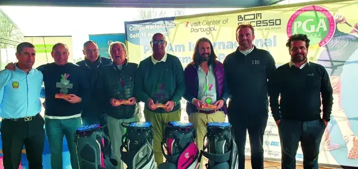 El equipo de Carlos Sánchez Molina gana el I Pro-Am Turismo de Portugal Centro – PGA de España