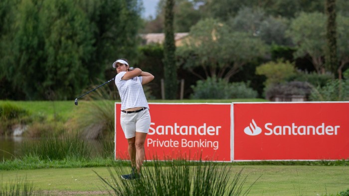 Natalia Escuriola: “Quiero ganar de nuevo el ranking del Santander Golf Tour"  
