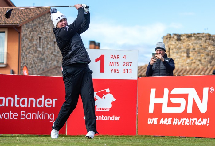 Dominio internacional tras la primera jornada del Santander Golf Tour LETAS Peralada  