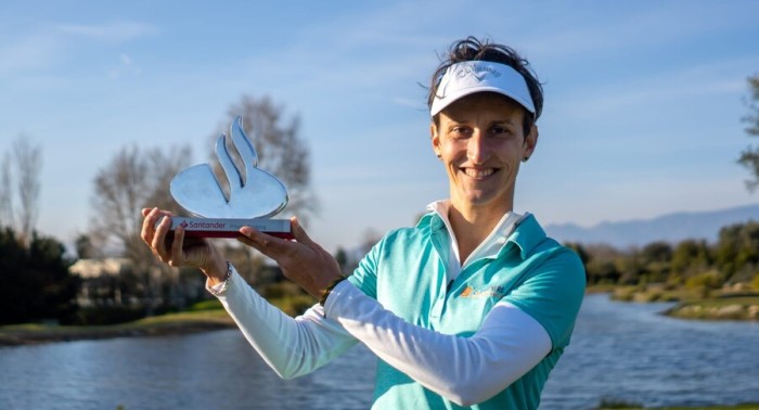 La francesa Lucie André, campeona del Santander Golf Tour LETAS Peralada